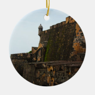 Ornamento De Cerâmica EL Morro Puerto Rico