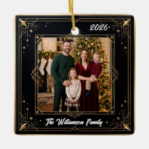 Ornamento De Cerâmica Elegante Foto de Família em Ouro Preto Cerâmica de