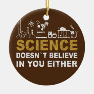 Ornamento De Cerâmica Elemento Químico Professor Cientista Periódico