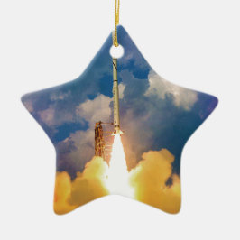 Ornamento De Cerâmica Elevação do Lançamento do Fogão de Escoteiro da NA