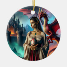 Elf segurando um ovo dragão