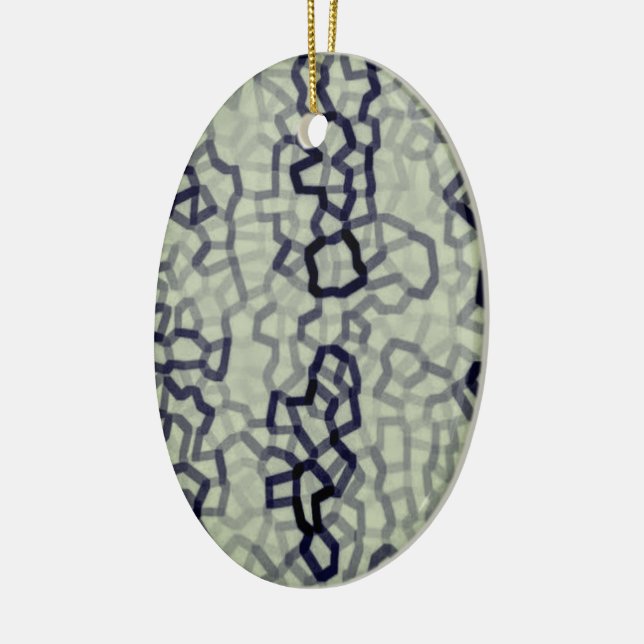 Ornamento De Cerâmica Elsie Wedding Ornament (Esquerda)