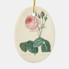 Ornamento De Cerâmica Em memória Loving aumentou 1 memorial feito sob