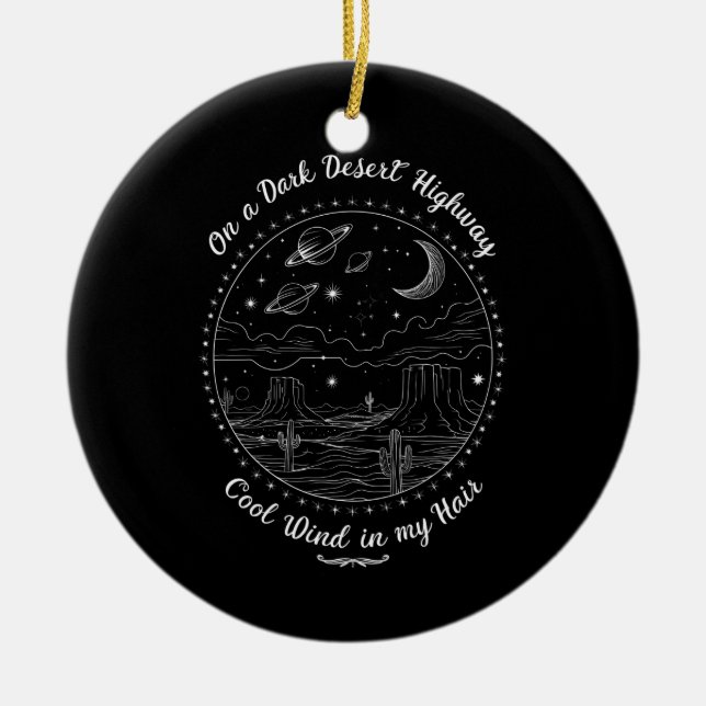 Ornamento De Cerâmica Em Um Acampamento De Montanha Viagem Do Deserto Ne (Frente)