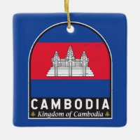 Emblema de bandeira do Camboja: Vintagem em Desvio