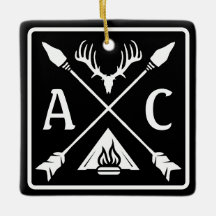 Emblema Rustic Outdoor Initials