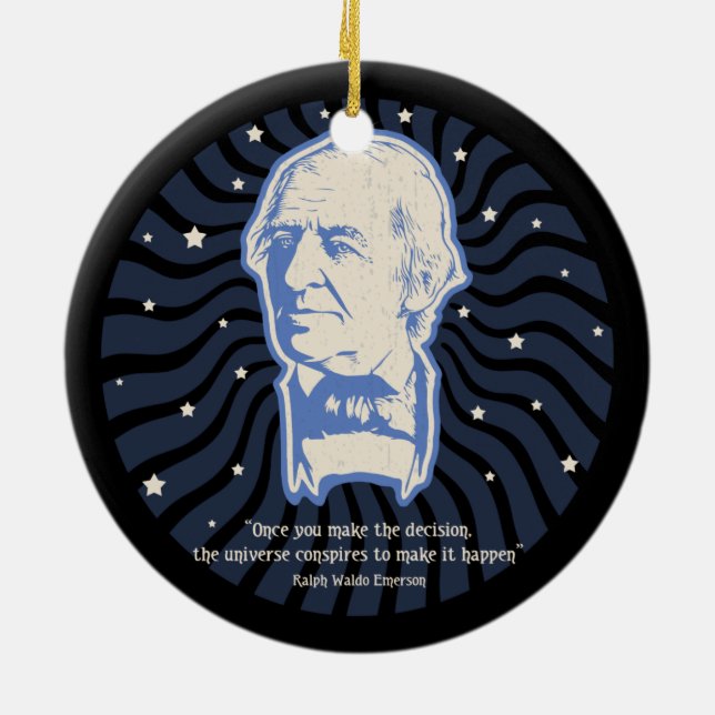 Ornamento De Cerâmica Emerson - conspira (Traseira)