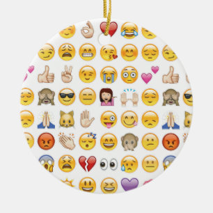 Ornamento De Cerâmica emoji