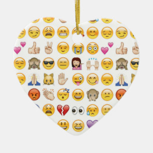 Ornamento De Cerâmica emoji