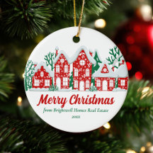 Empresa de Imóveis Personalizada Feliz Natal