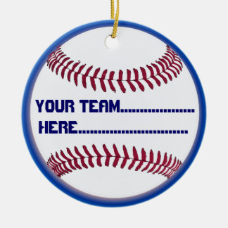 Ornamento De Cerâmica Encanto americano e lembrança do softball