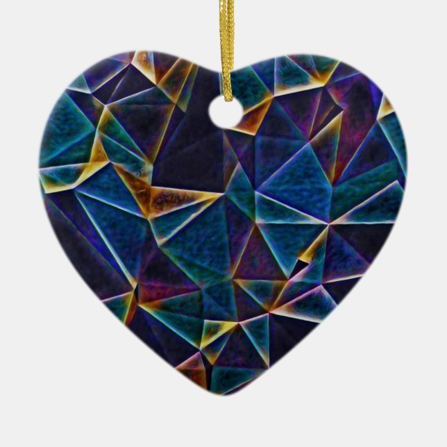 Ornamento De Cerâmica Encomenda cerâmica de bolhas quebradas (Frente)