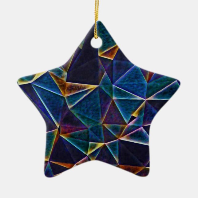 Ornamento De Cerâmica Encomenda cerâmica de bolhas quebradas (Frente)