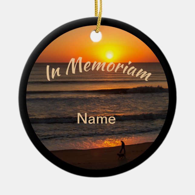 Ornamento De Cerâmica Encontrar Paz (Frente)