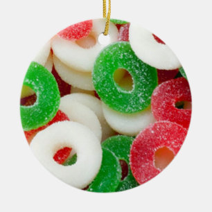 ORNAMENTO DE CERÂMICA ***ENFEITES DE NATAL CANDY CANDY***