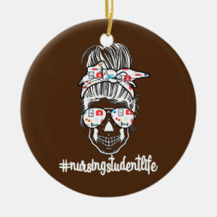 Ornamento De Cerâmica Enfermagem Estudante Enfermando Enfermeiro Escola