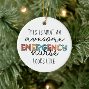 Ornamento De Cerâmica Enfermeira Enfermeira Engraçada Engraçada Enfermei