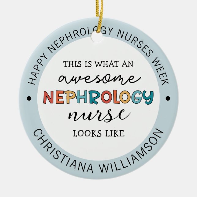 Ornamento De Cerâmica Enfermeiros Enfermeiros Enfermeiros Engraçados Per (Frente)