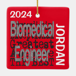 Ornamento De Cerâmica Engenheiro biomédico Extraordinário PERSONALIZADO