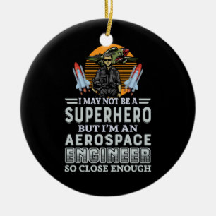 Ornamento De Cerâmica Engenheiro Eu Sou Um Engenheiro Aeroespacial