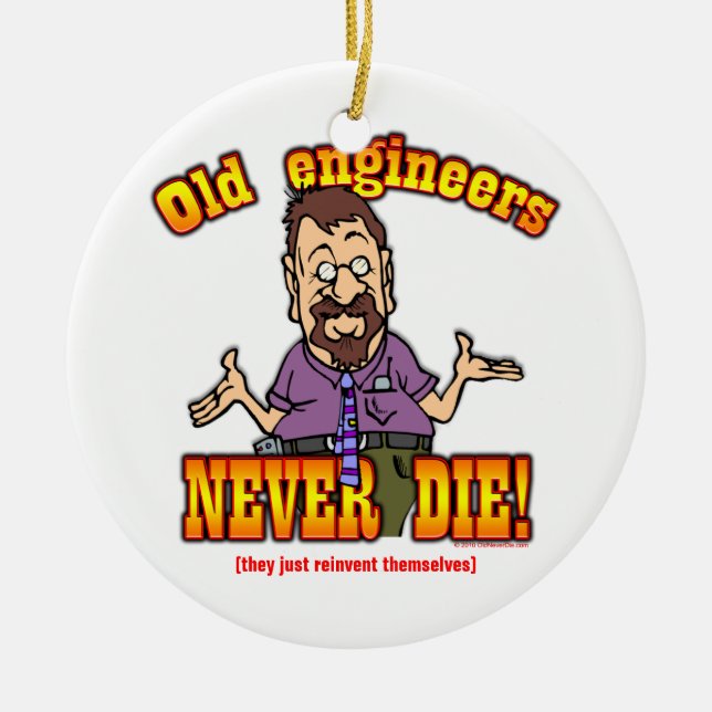 Ornamento De Cerâmica Engenheiros (Frente)