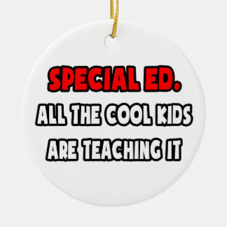 Ornamento De Cerâmica Engraçado Ed Especial. Camisas e presentes de prof