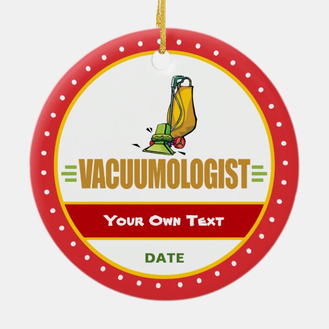 Ornamento De Cerâmica Engraçado Vacuu, Amantes (Traseira)