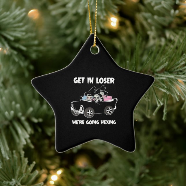 Ornamento De Cerâmica entra em perdedor, vamos hexastizar carro (Árvore)