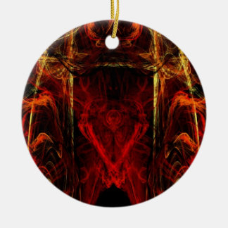 Ornamento De Cerâmica Entrada à tortura eterno