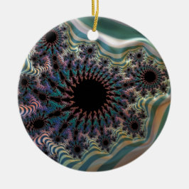 Ornamento De Cerâmica Entre a decoração cerâmica das dobras