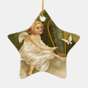 Ornamento De Cerâmica Entusiasmo para a vida