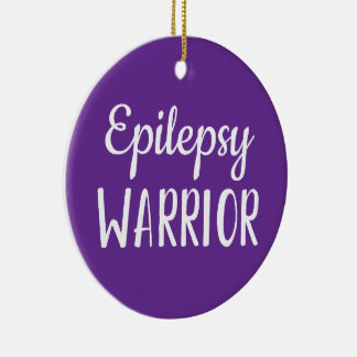 Ornamento De Cerâmica Epilepsy Warrior