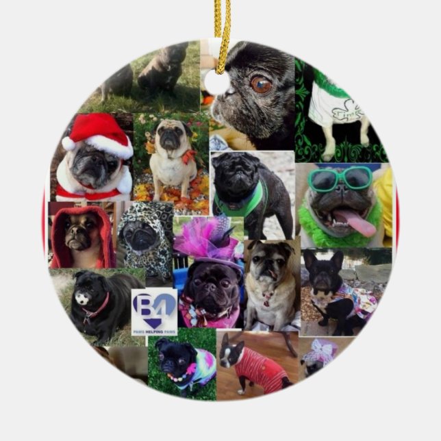 Ornamento De Cerâmica Equipe B4 (Frente)