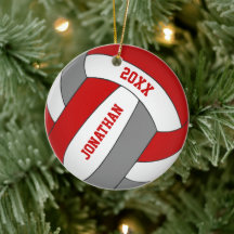 equipe esportiva da cinza vermelha de vôlei mascul