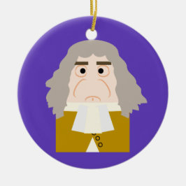 Ornamento De Cerâmica Equipe James VII (Escócia) e James II (Inglaterra)