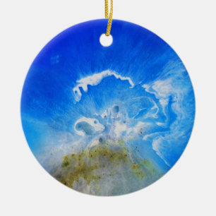 Ornamento De Cerâmica Erupção vulcânica