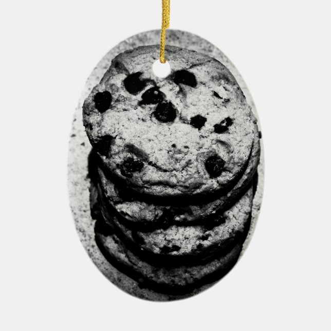 Ornamento De Cerâmica escada de biscoito (Frente)