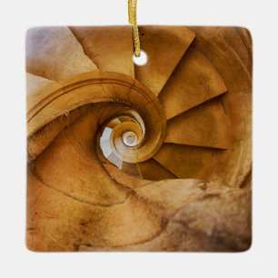 Ornamento De Cerâmica Escadaria em espiral descendente, Portugal