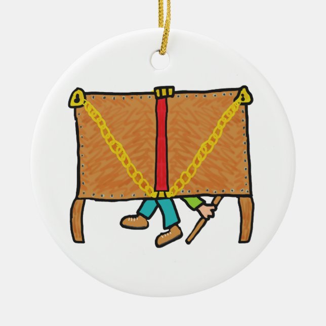 Ornamento De Cerâmica Escapologia (Frente)