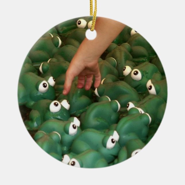 Ornamento De Cerâmica Escolhido (Frente)