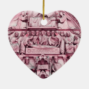 Ornamento De Cerâmica Esculturas históricas cristãs Notre Dame Paris