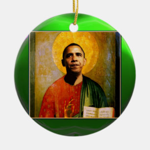 Ornamento De Cerâmica Esmeralda verde de SANTOBAMA