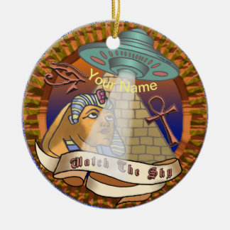 Ornamento De Cerâmica Espaçamento entre Alienígenas das Pirâmides