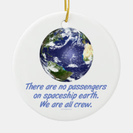 Ornamento De Cerâmica Espaço Terra, Ambiente