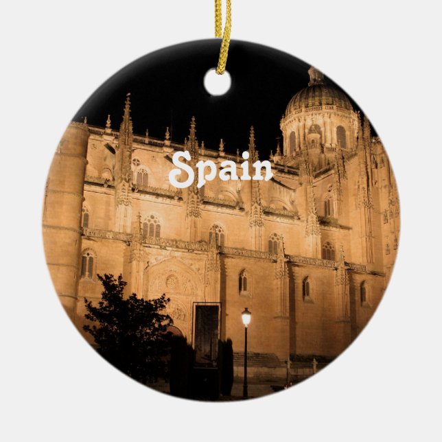 Ornamento De Cerâmica Espanha (Frente)