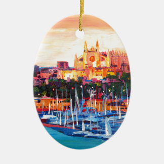 Ornamento De Cerâmica Espanha Balearic Island Palma de Maiorca