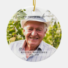 Ornamento De Cerâmica Espanhol no Amor Memória Simpatia Funeral