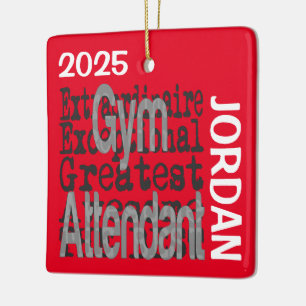 Ornamento De Cerâmica Especialista em Gym PERSONALIZADO