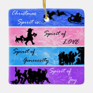 Ornamento De Cerâmica Espírito de Natal