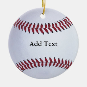 Ornamento De Cerâmica Esportes do basebol
